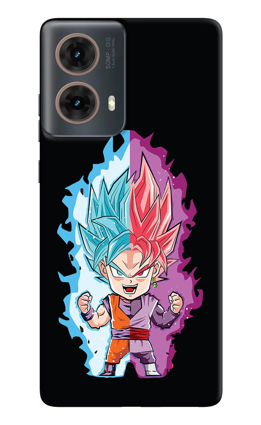 Chota Goku Motorola G85 Hard Case Back Cover by Casekaro