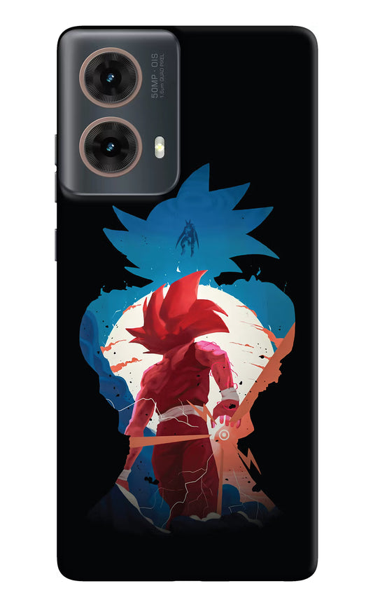 Goku Motorola G85 Hard Case Back Cover by Casekaro