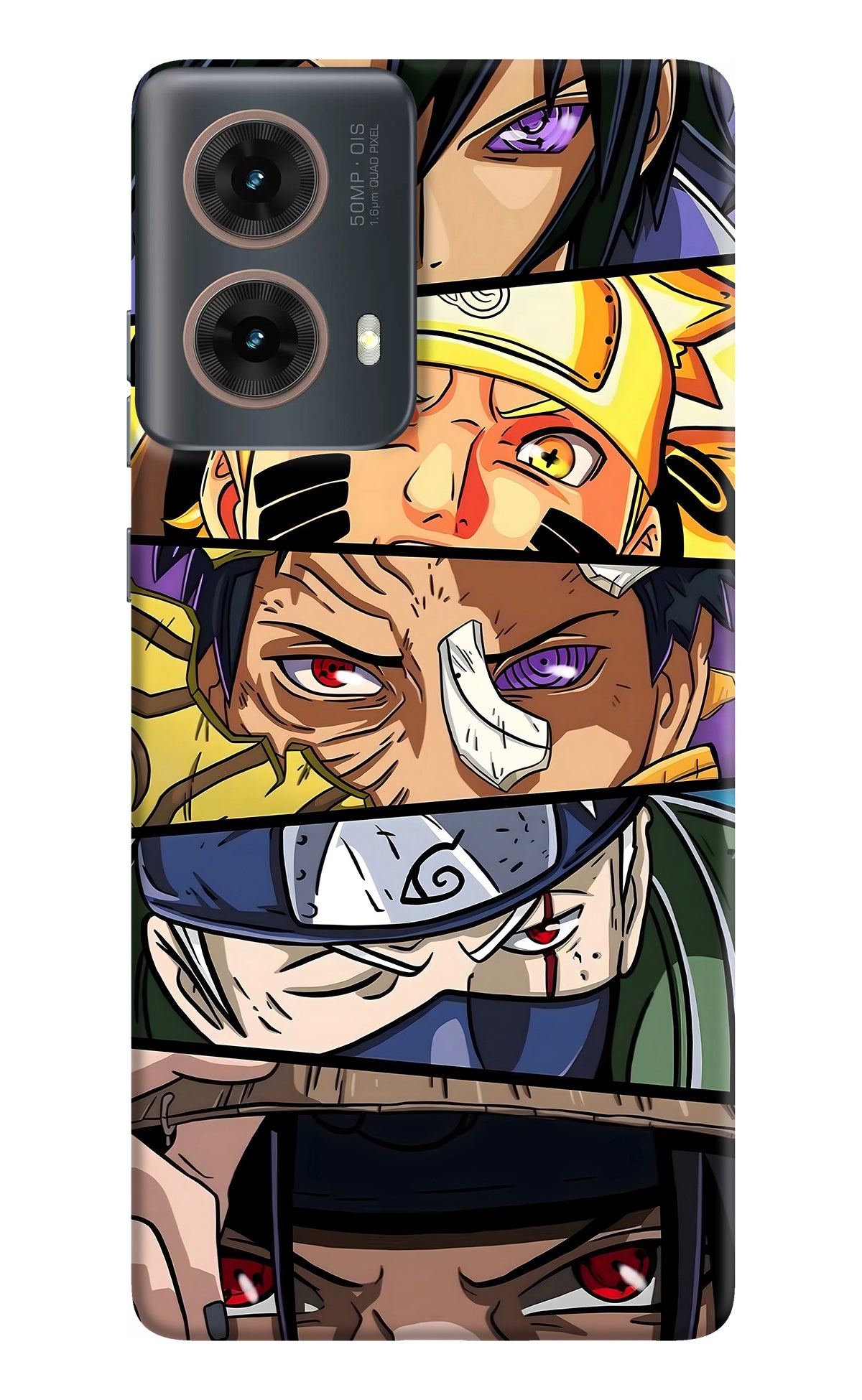 Naruto Character Motorola G85 Back Cover