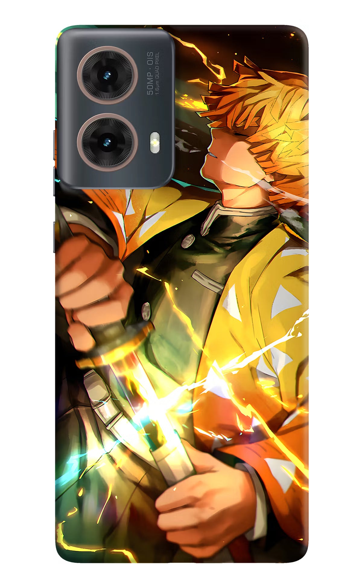 Demon Slayer Motorola G85 Hard Case Back Cover by Casekaro