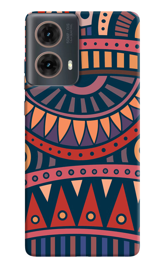 African Culture Design Motorola G85 Hard Case Back Cover by Casekaro