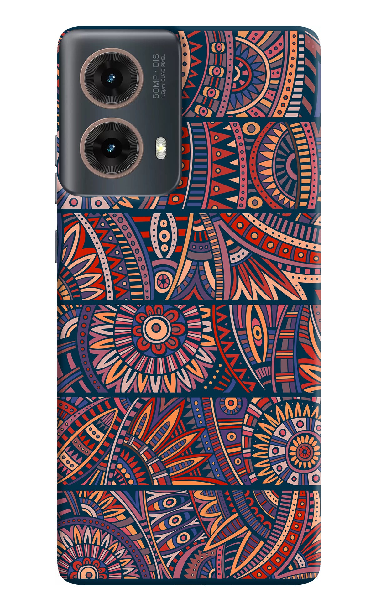 African Culture Design Motorola G85 Back Cover