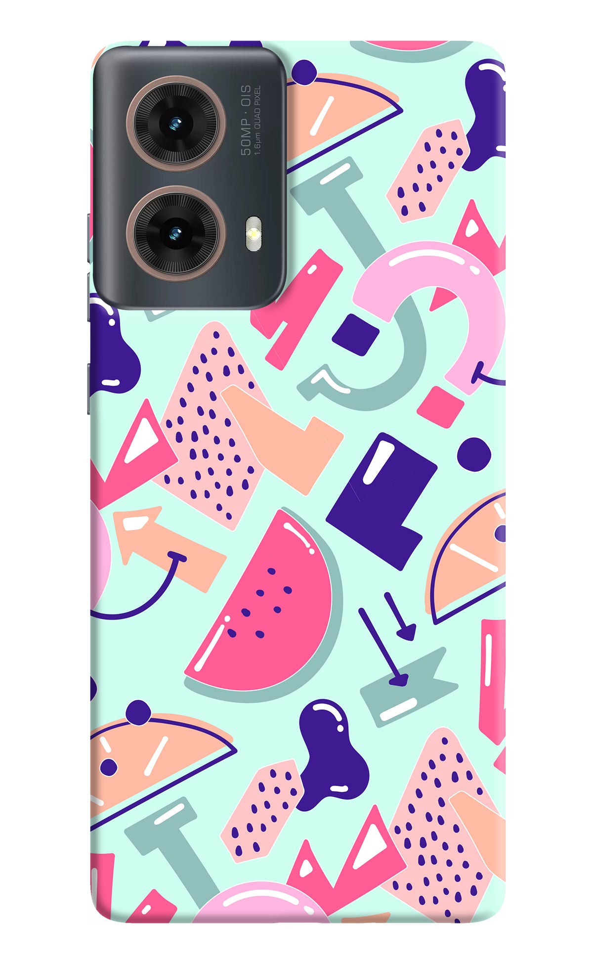 Doodle Pattern Motorola G85 Back Cover