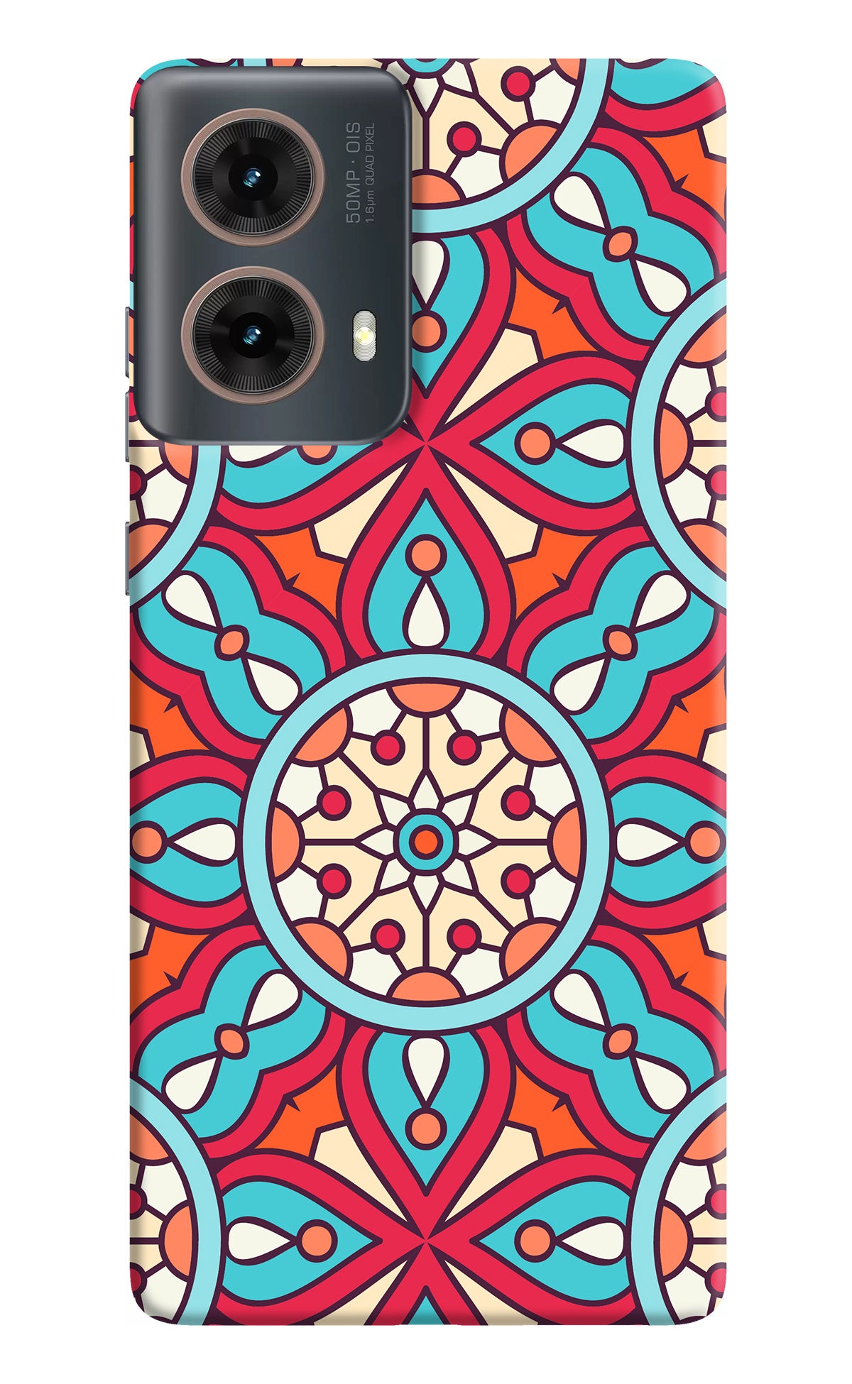 Mandala Geometric Motorola G85 Back Cover