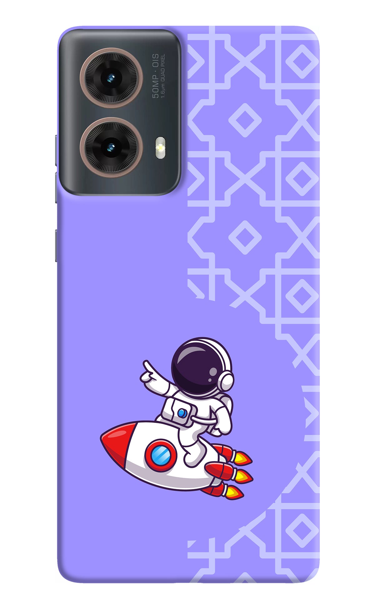 Cute Astronaut Motorola G85 Back Cover