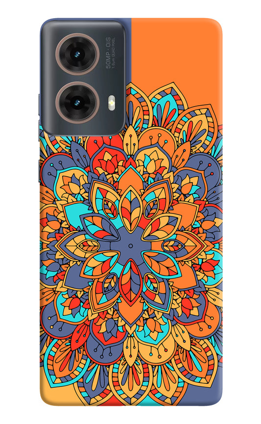 Color Mandala Motorola G85 Back Cover