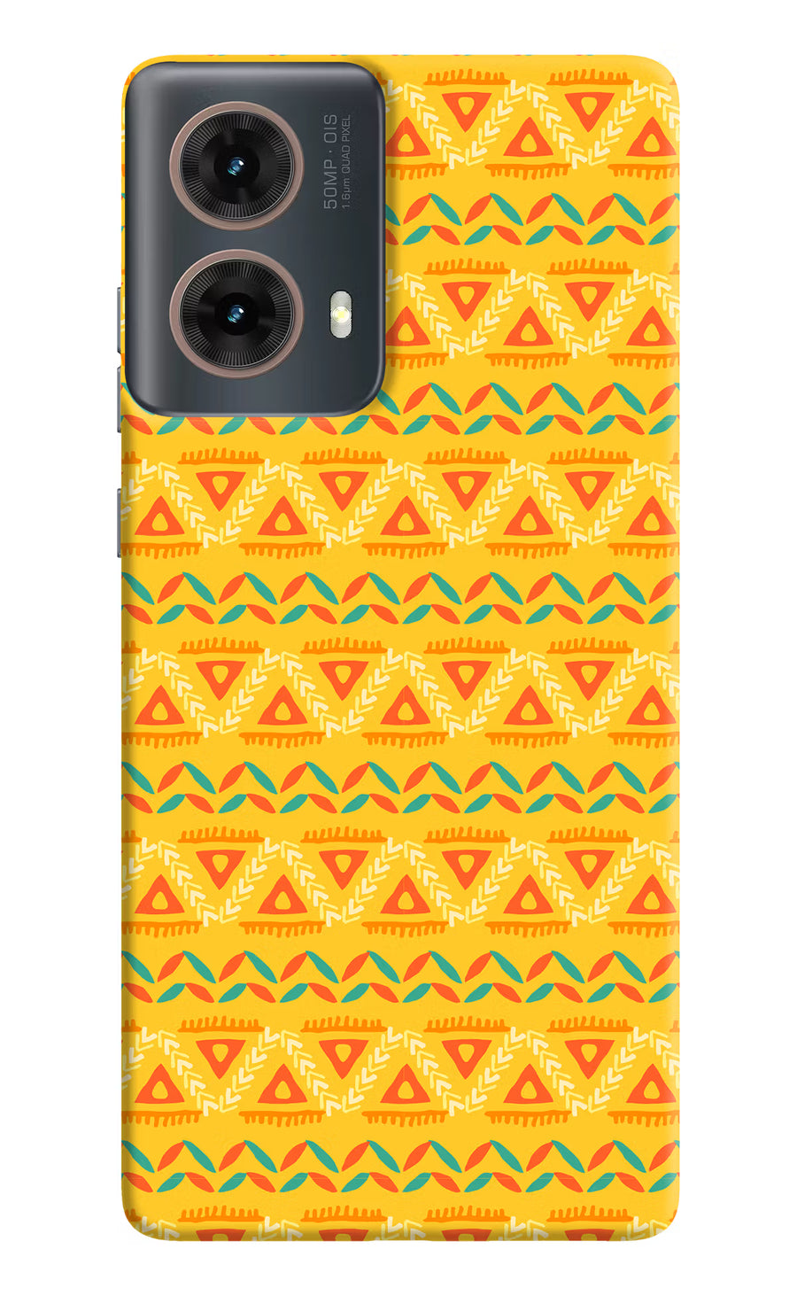 Tribal Pattern Motorola G85 Back Cover, Hard case