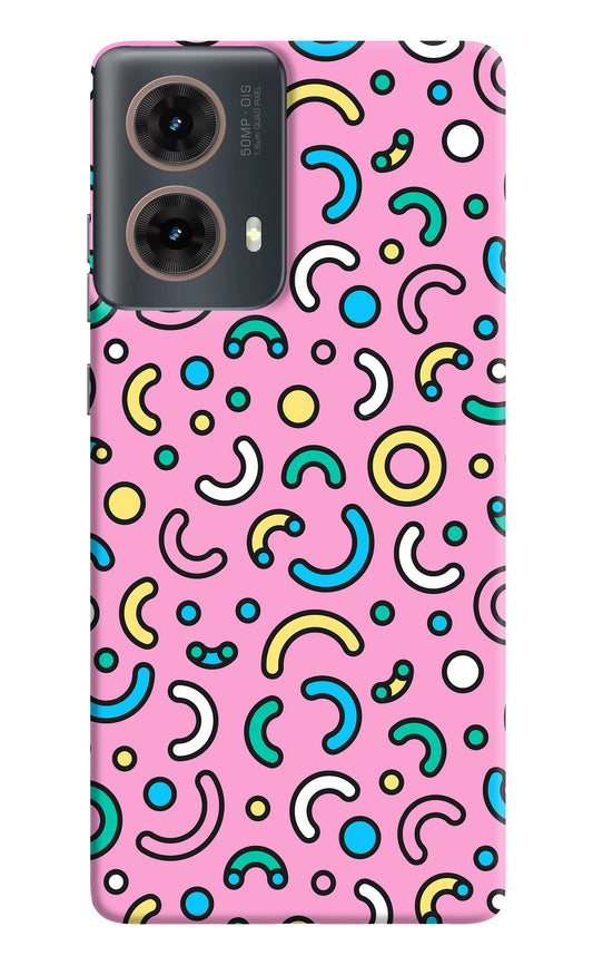 Memphis Design Motorola G85 Back Cover