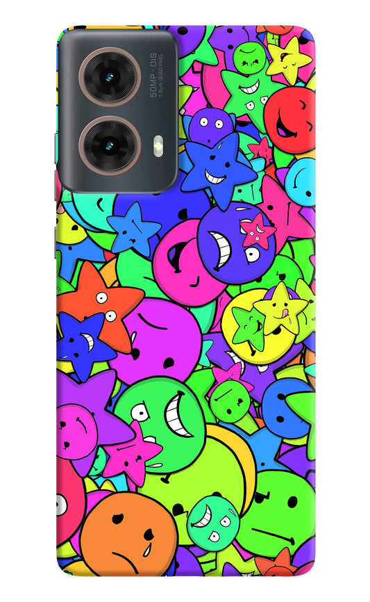 Fun Doodle Motorola G85 Back Cover