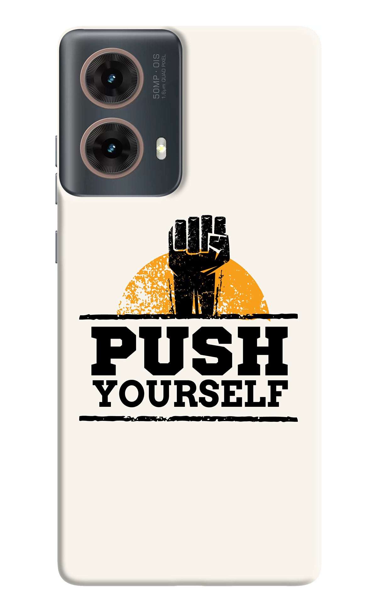 Push Yourself Motorola G85 Back Cover