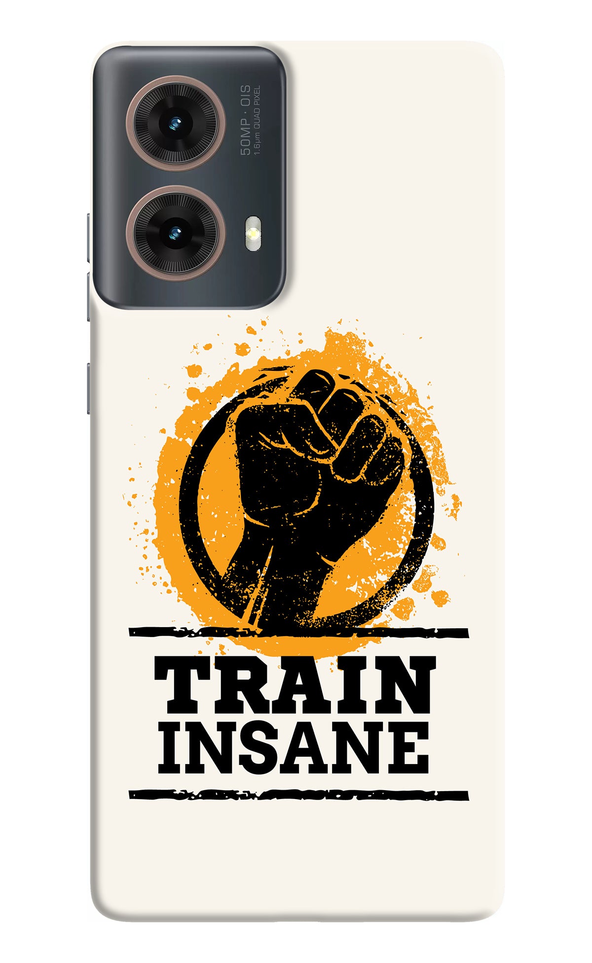 Train Insane Motorola G85 Back Cover