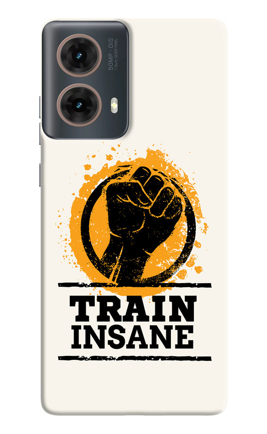 Train Insane Motorola G85 Back Cover