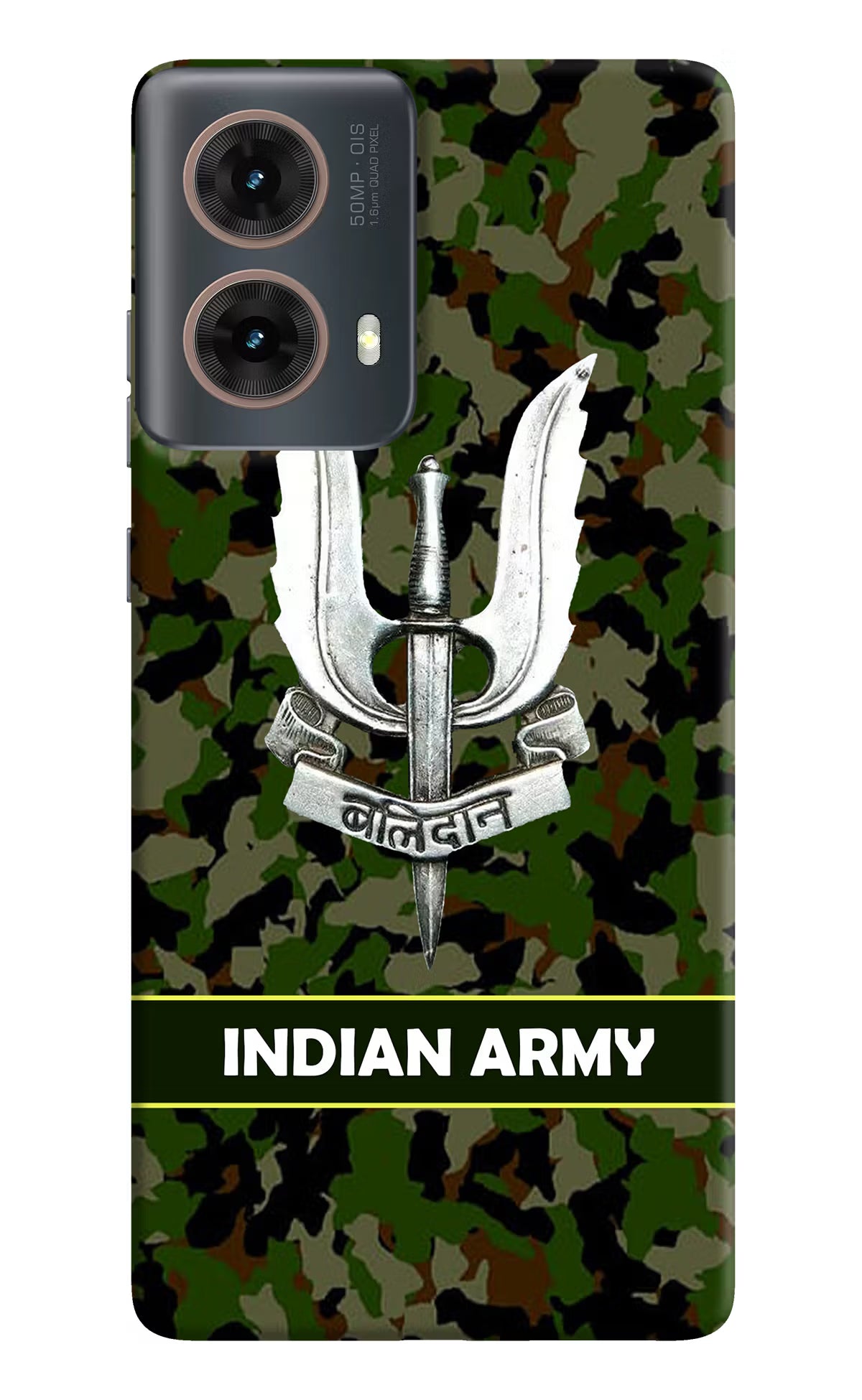 Balidan Indian Logo Motorola G85 Hard Case Back Cover by Casekaro