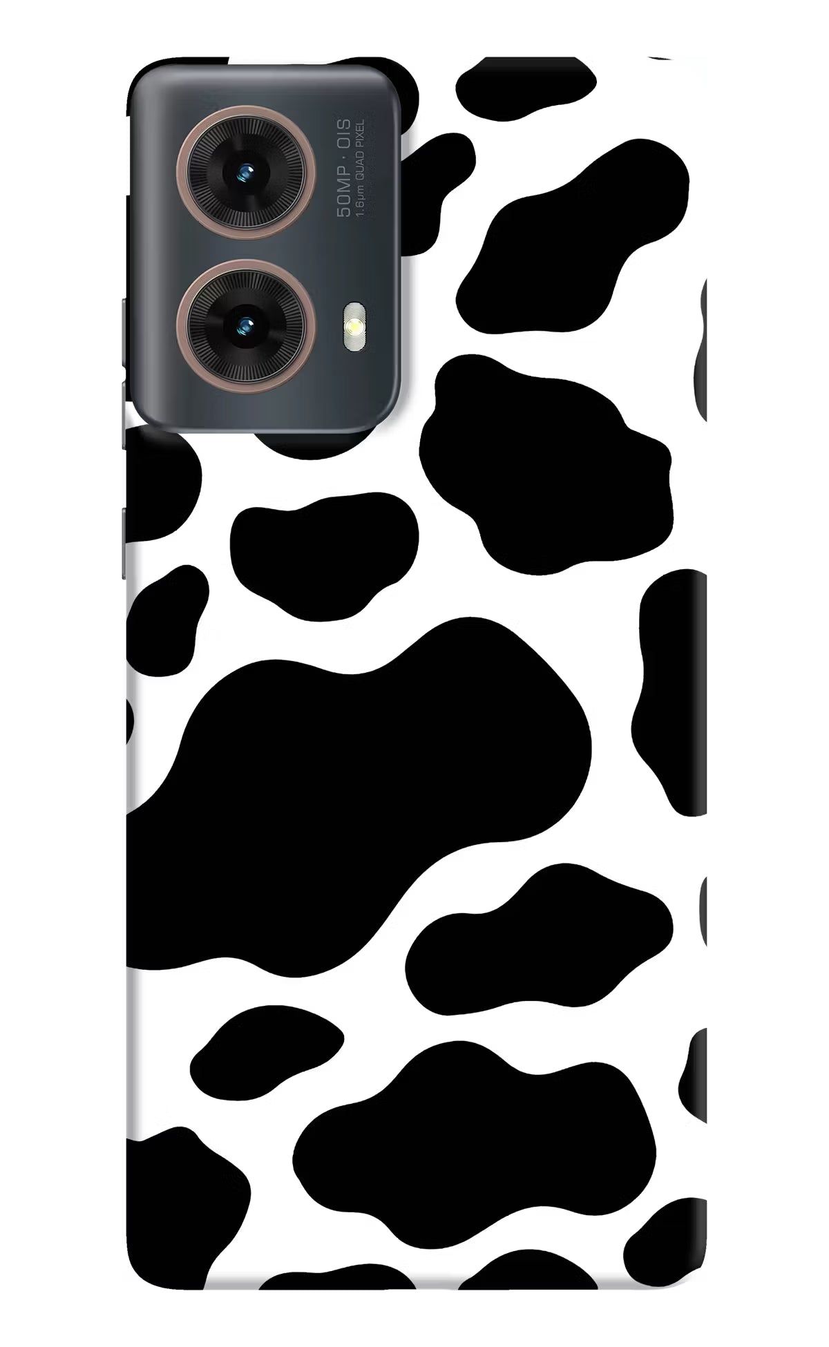 Cow Spots Motorola G85 Hard Case Back Cover by Casekaro