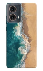 Ocean Beach Motorola G85 Hard Case Back Cover by Casekaro