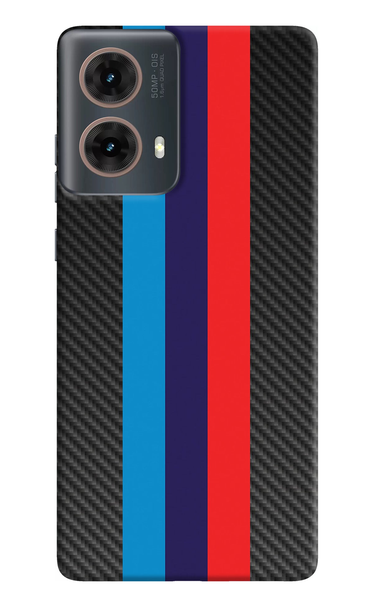 BMW Stripes Pattern Motorola G85 Back Cover