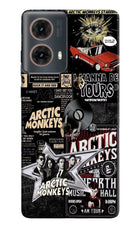 Arctic Monkeys Motorola G85 Hard Case Back Cover by Casekaro