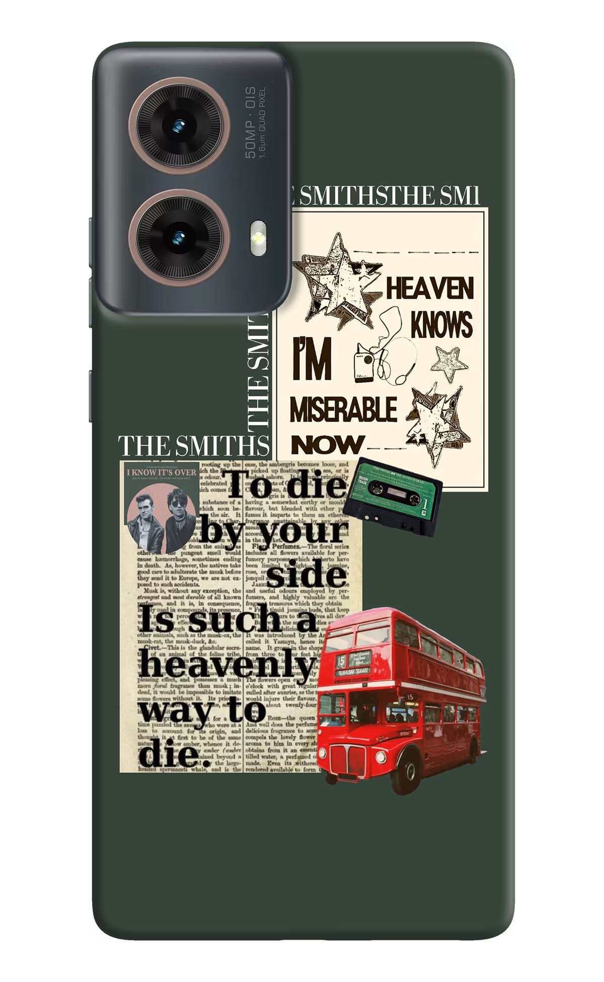 The Smiths Motorola G85 Hard Case Back Cover by Casekaro