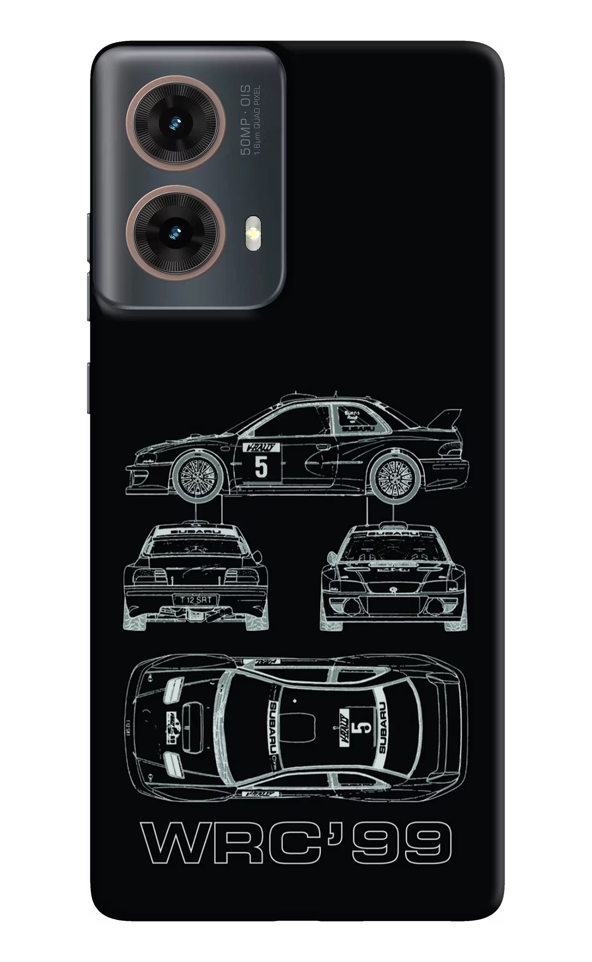 WRC'99 Motorola G85 Hard Case Back Cover by Casekaro