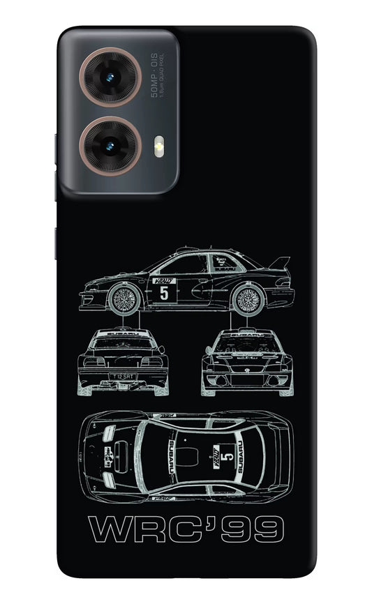 WRC'99 Motorola G85 Hard Case Back Cover by Casekaro