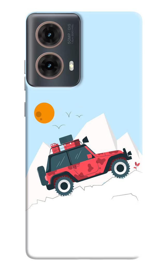 Mountain Trail Beast Motorola G85 Hard Case Back Cover by Casekaro
