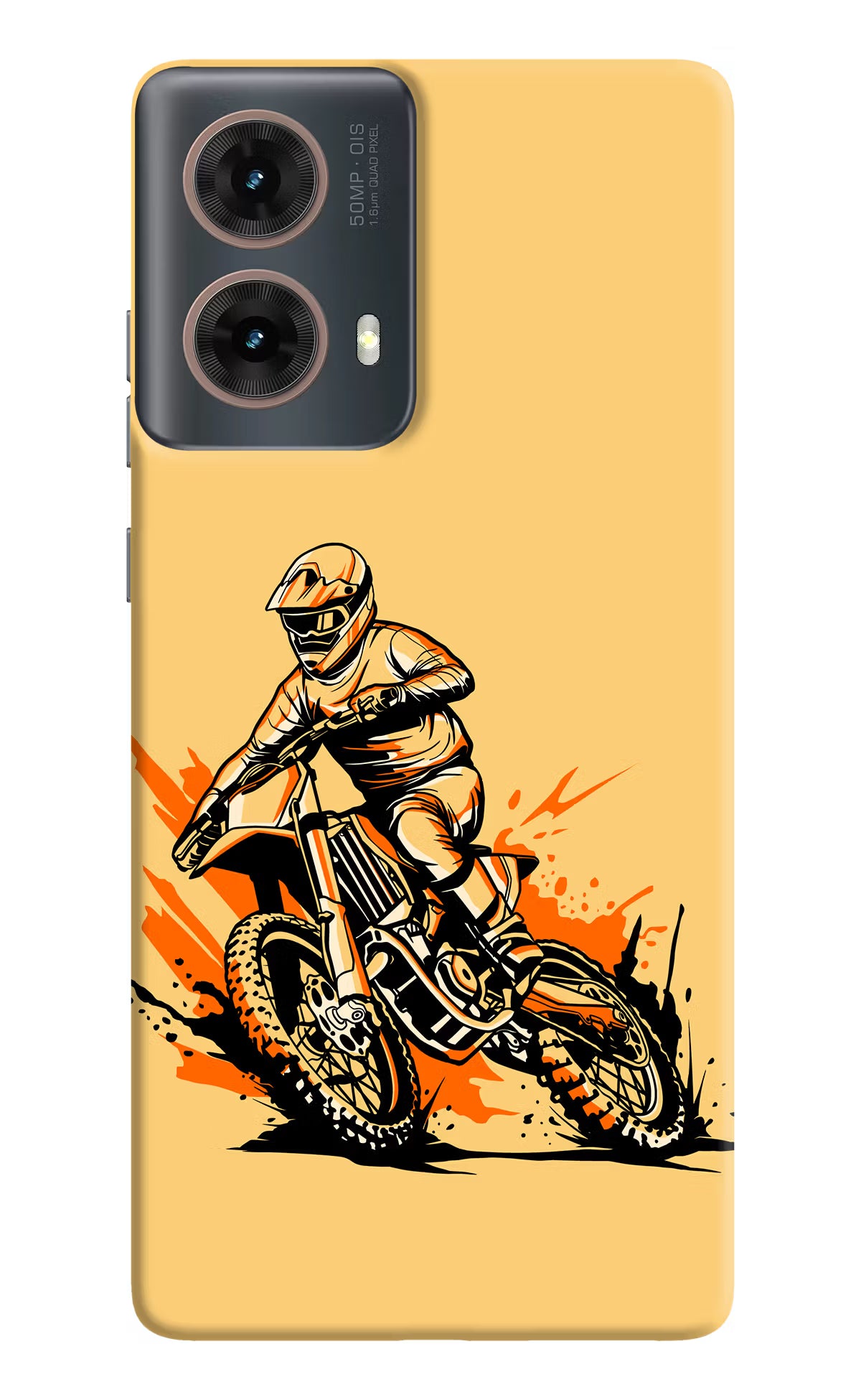 Off-Road Fury Motorola G85 Hard Case Back Cover by Casekaro