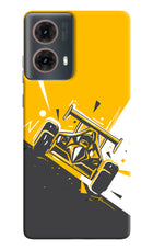 Track King Motorola G85 Hard Case Back Cover by Casekaro