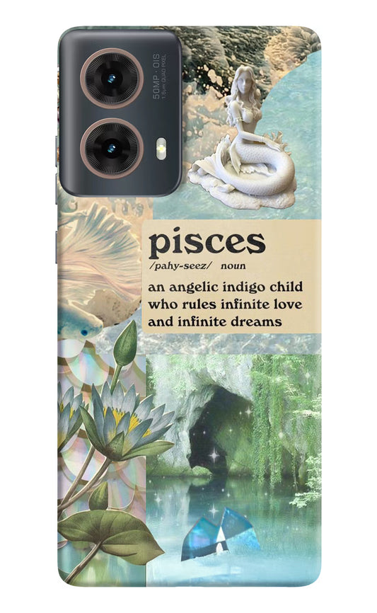 Pisces Zodiac Motorola G85 Hard Case Back Cover by Casekaro