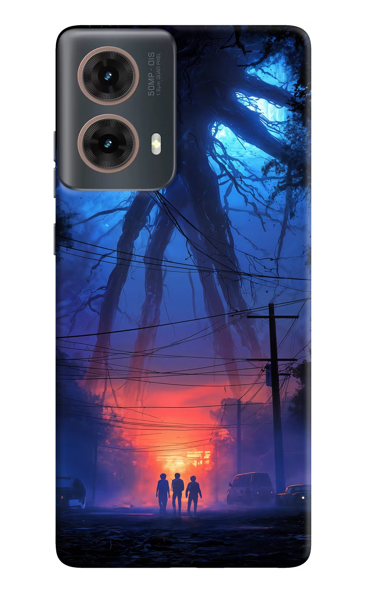Ordinary Things Shadow Motorola G85 Hard Case Back Cover by Casekaro