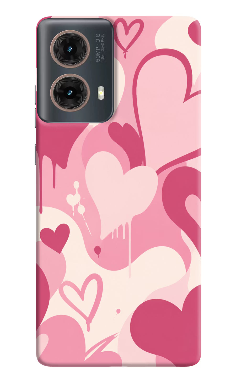 Hearty case Motorola G85 Back Cover, Hard case