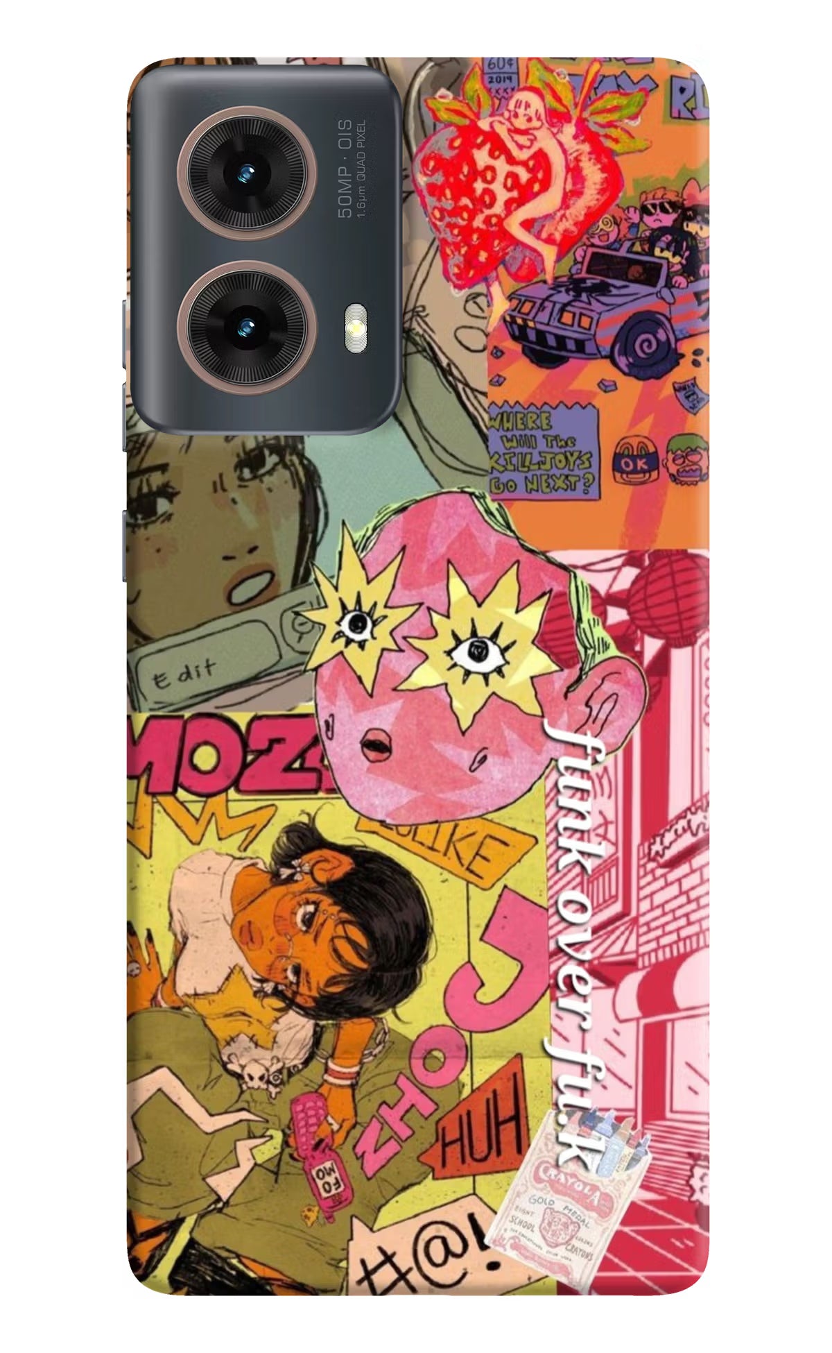 Funkover Motorola G85 Back Cover