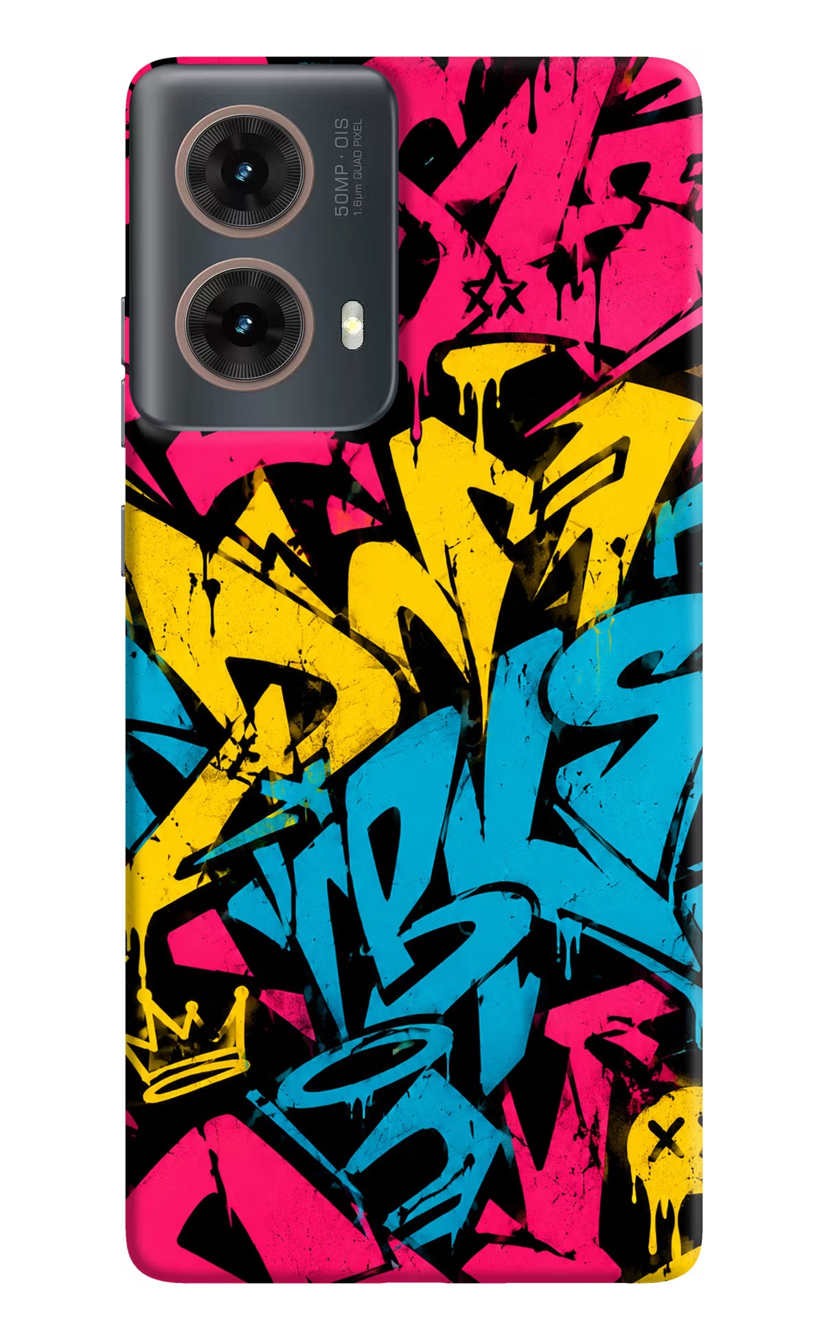 Graffiti Vibe Motorola G85 Back Cover