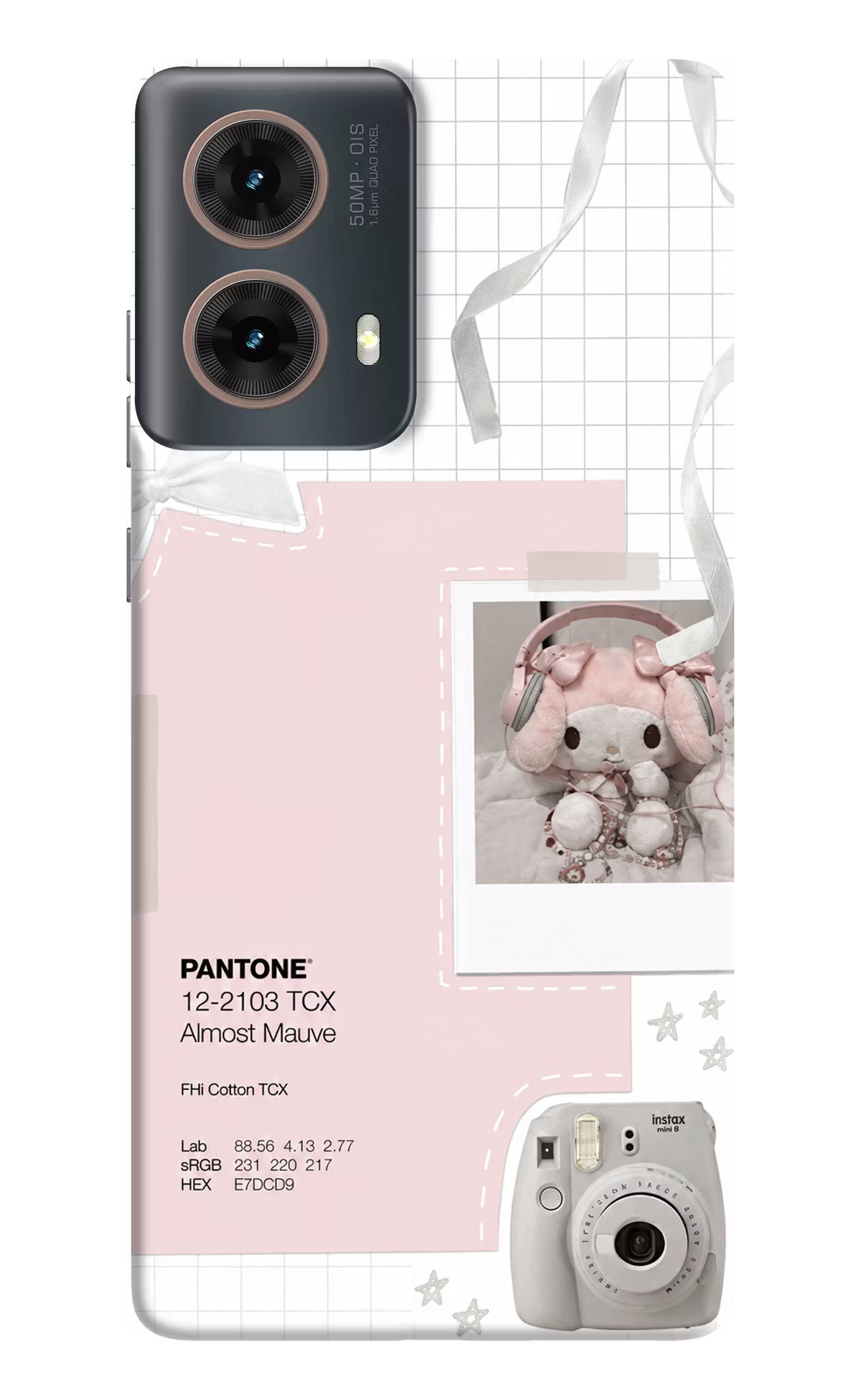 Pantone Asthetic Motorola G85 Back Cover