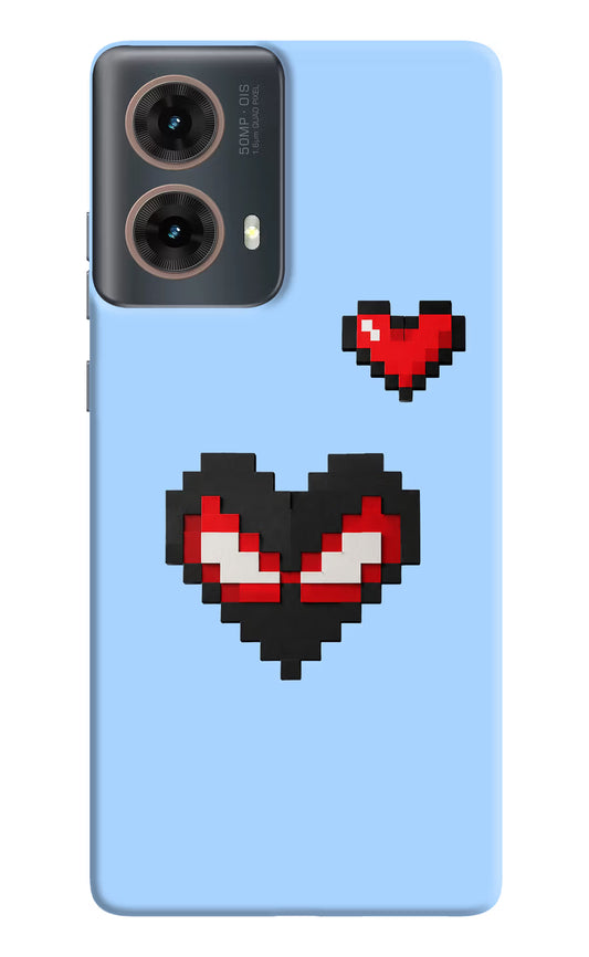 Peter Heart Motorola G85 Hard Case Back Cover by Casekaro