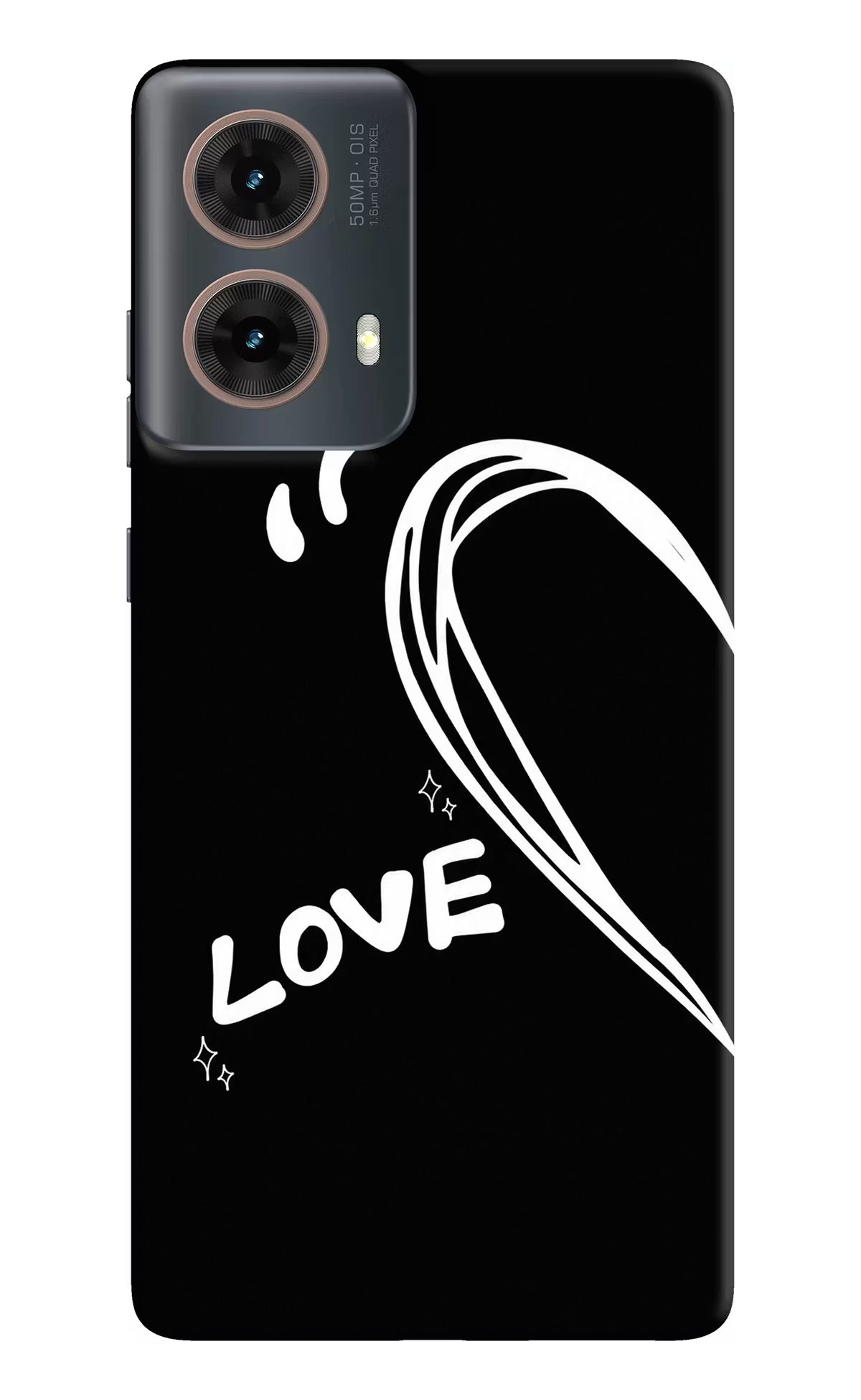 Love Line Motorola G85 Back Cover