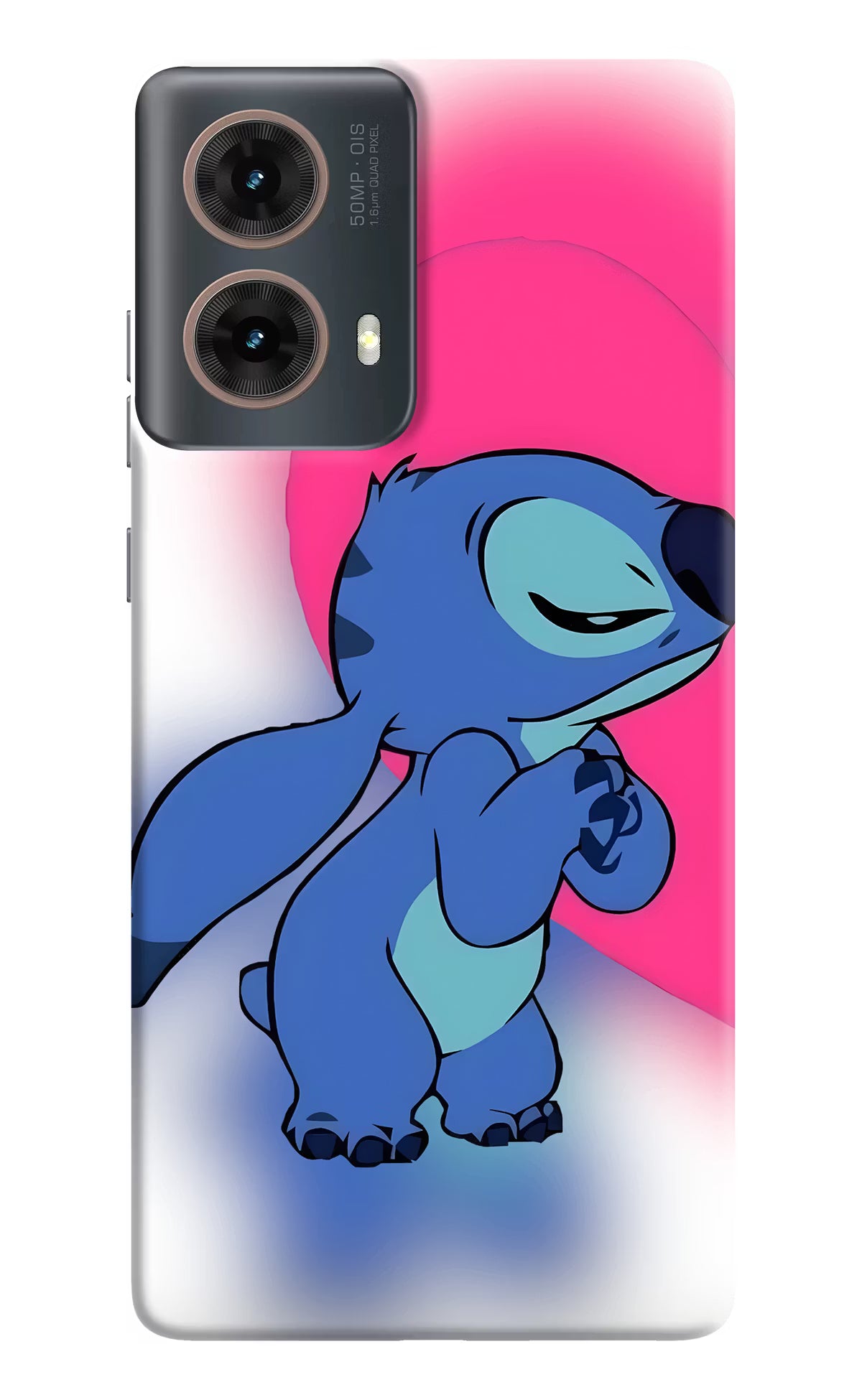 Stitch Hug Motorola G85 Back Cover