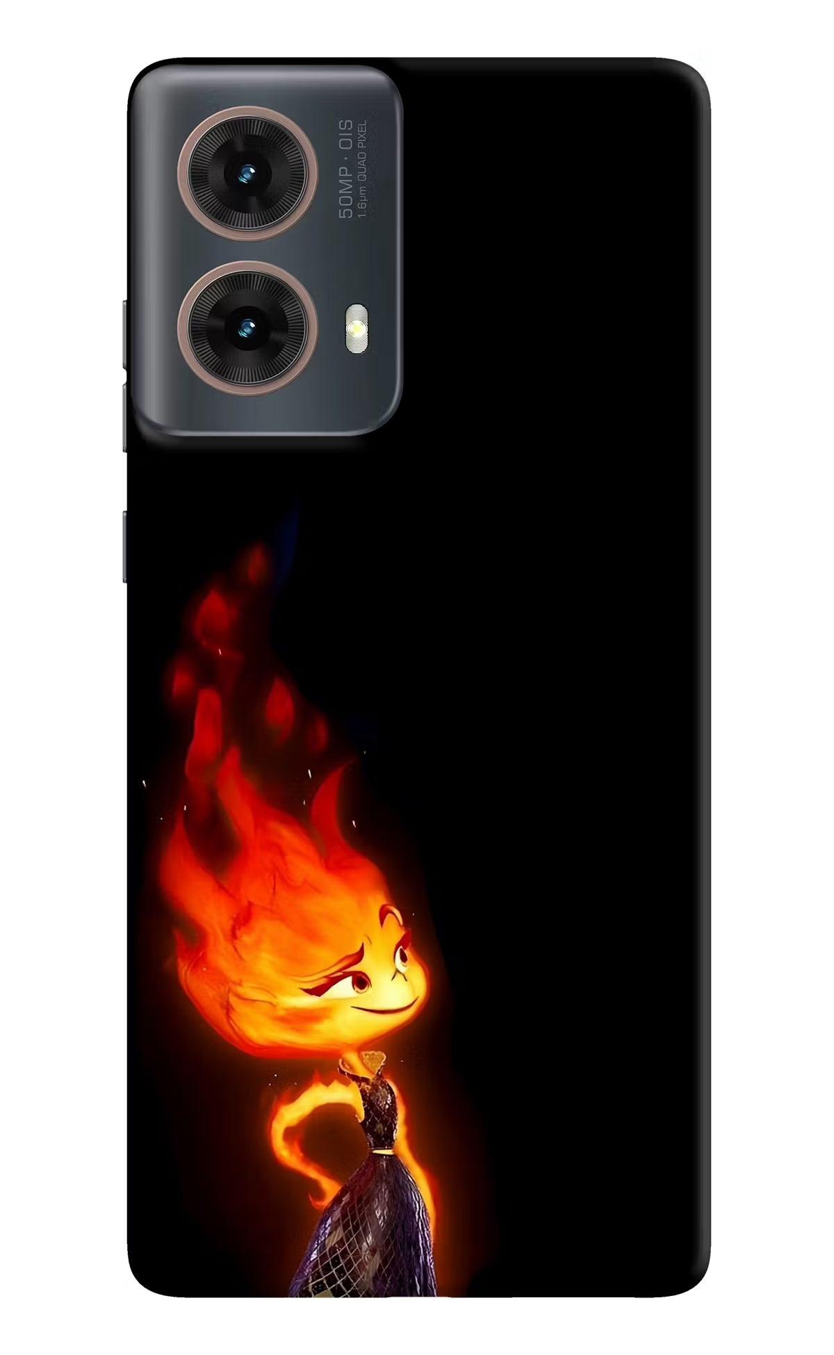 Ember Flame Motorola G85 Back Cover
