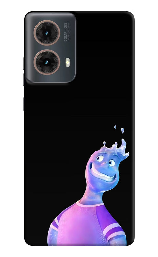 Wade Wave Motorola G85 Hard Case Back Cover by Casekaro