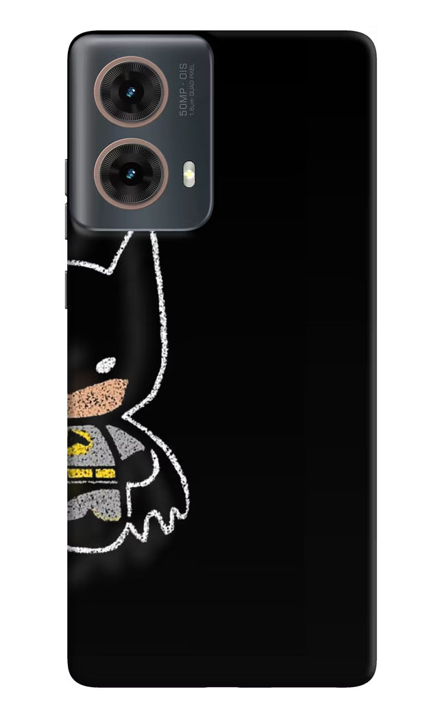 Bat Kitty Motorola G85 Hard Case Back Cover by Casekaro