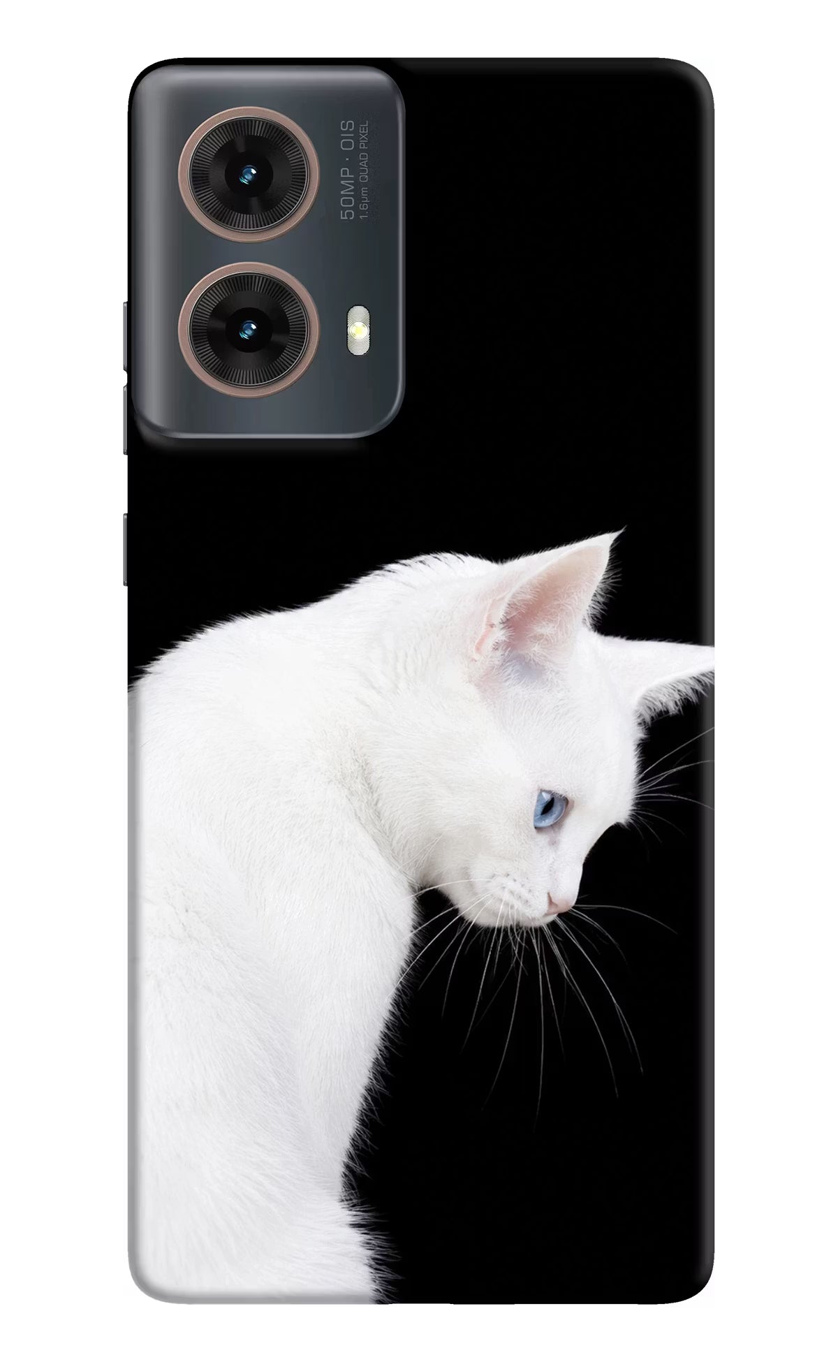 Snow Gaze Motorola G85 Back Cover