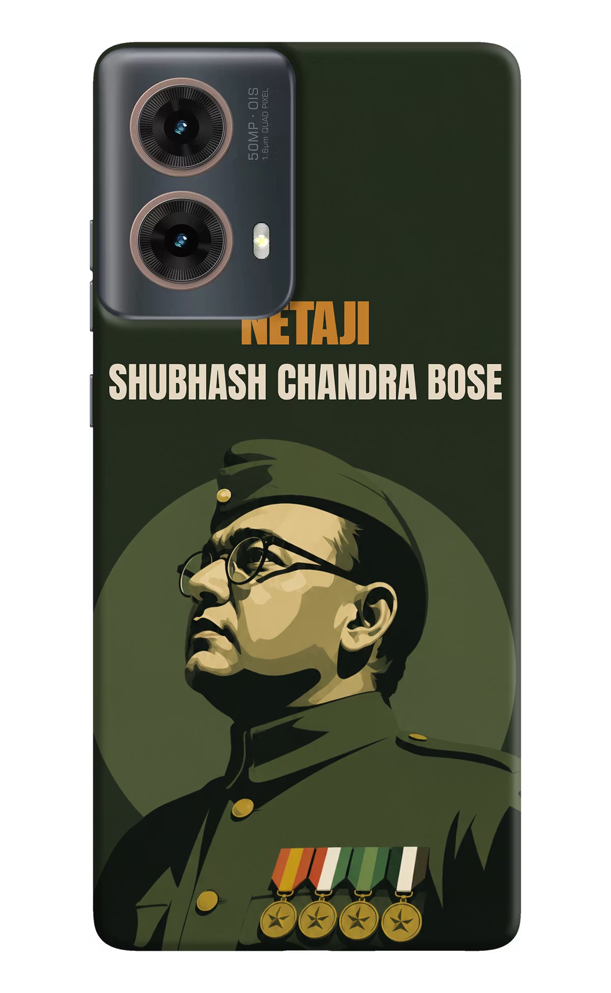 Netaji Legacy Motorola G85 Back Cover