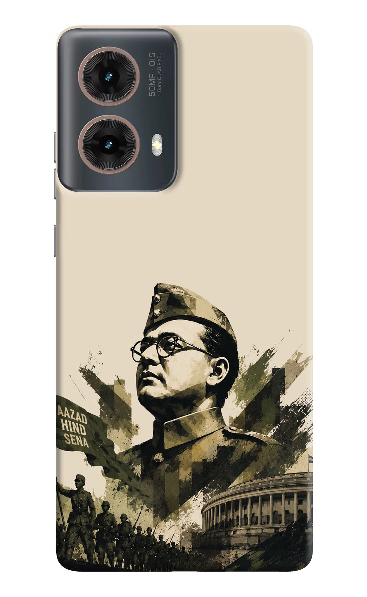 Netaji Rising Motorola G85 Back Cover