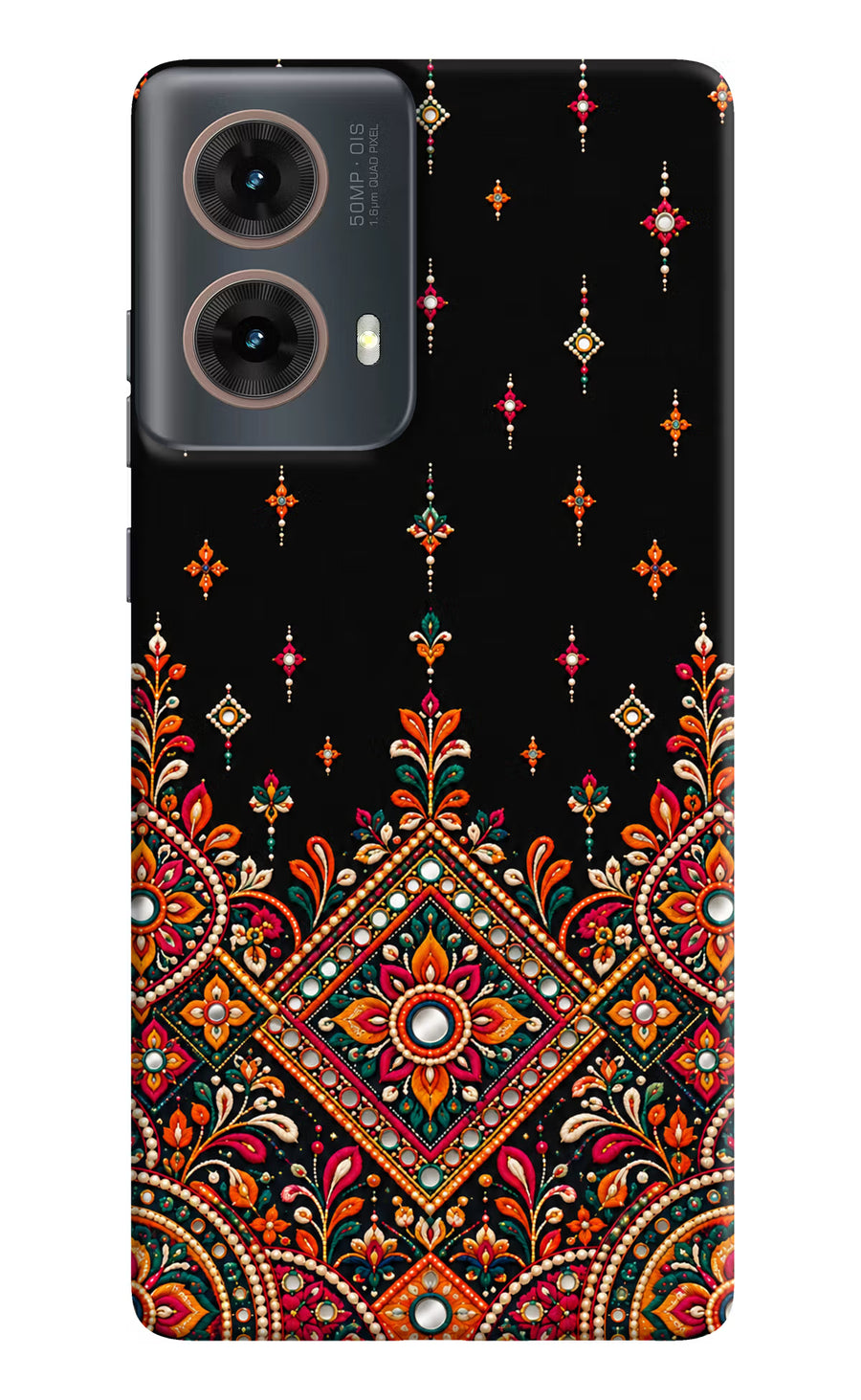 Noir Mehfil Motorola G85 Back Cover, Hard case