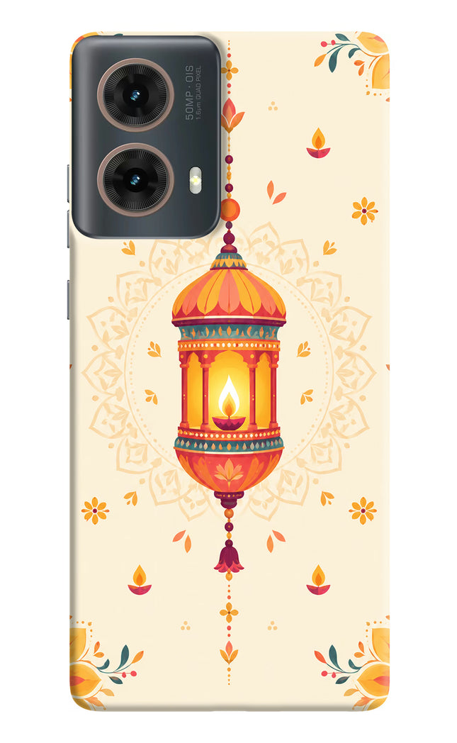Golden Lantern Motorola G85 Hard Case Back Cover by Casekaro