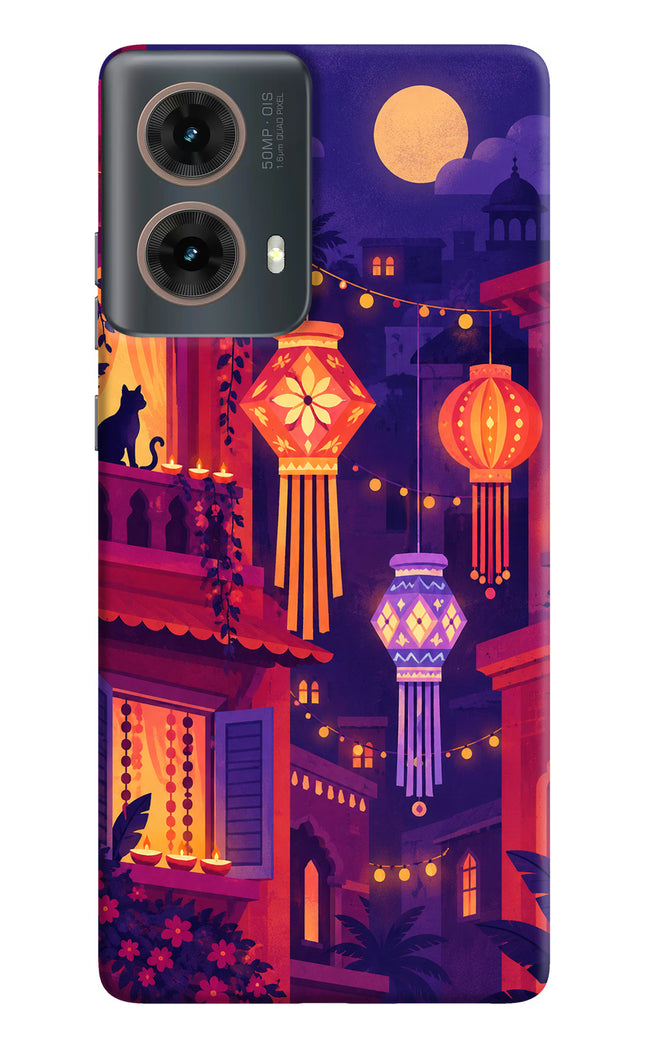 Lantern Lane Motorola G85 Hard Case Back Cover by Casekaro