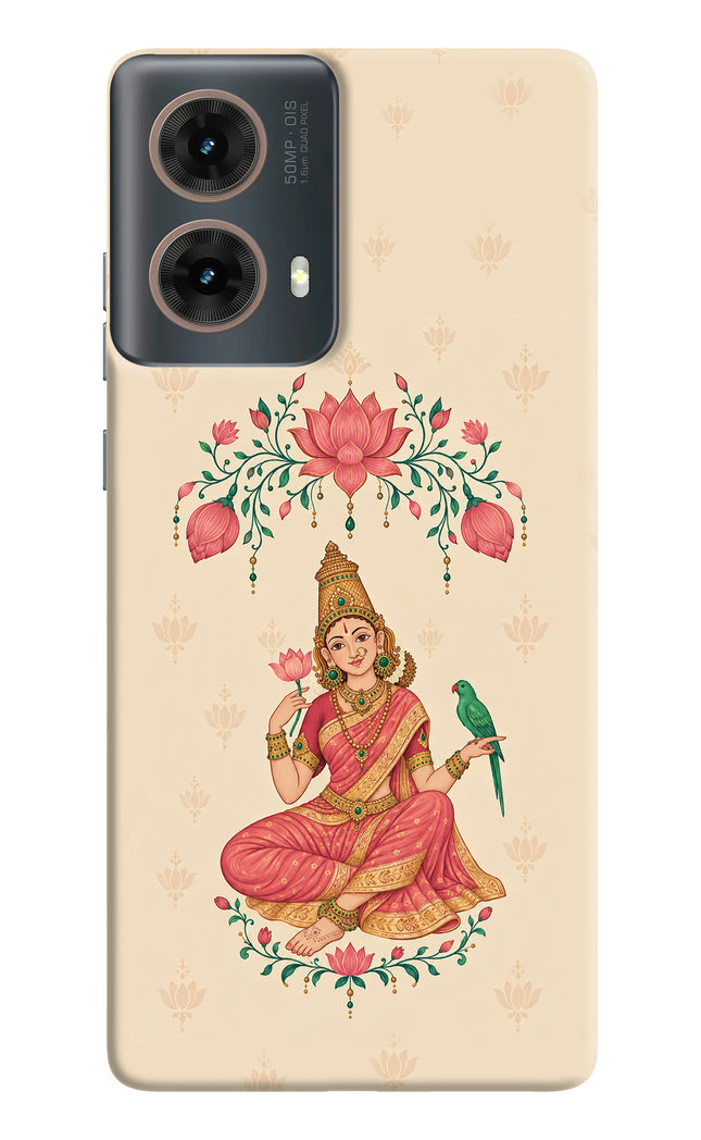 Goddess Lakshmi Motorola G85 Hard Case Back Cover by Casekaro