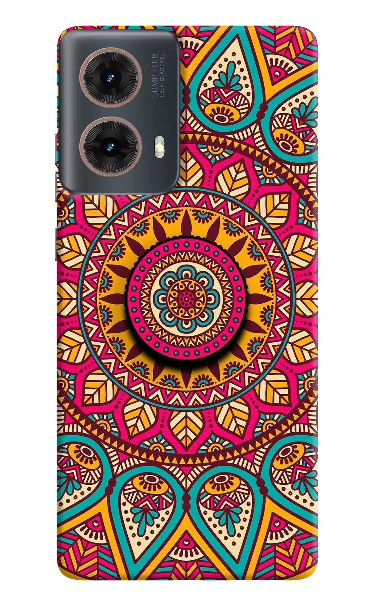 Mandala Motorola G85 Pop Case by Casekaro