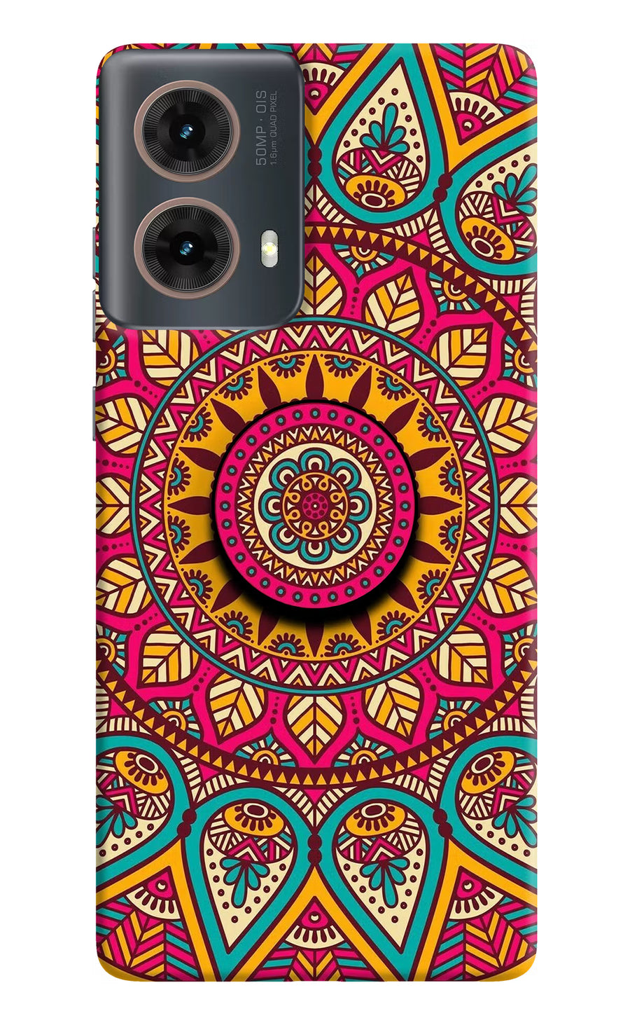 Mandala Motorola G85 Pop Case, Hard case