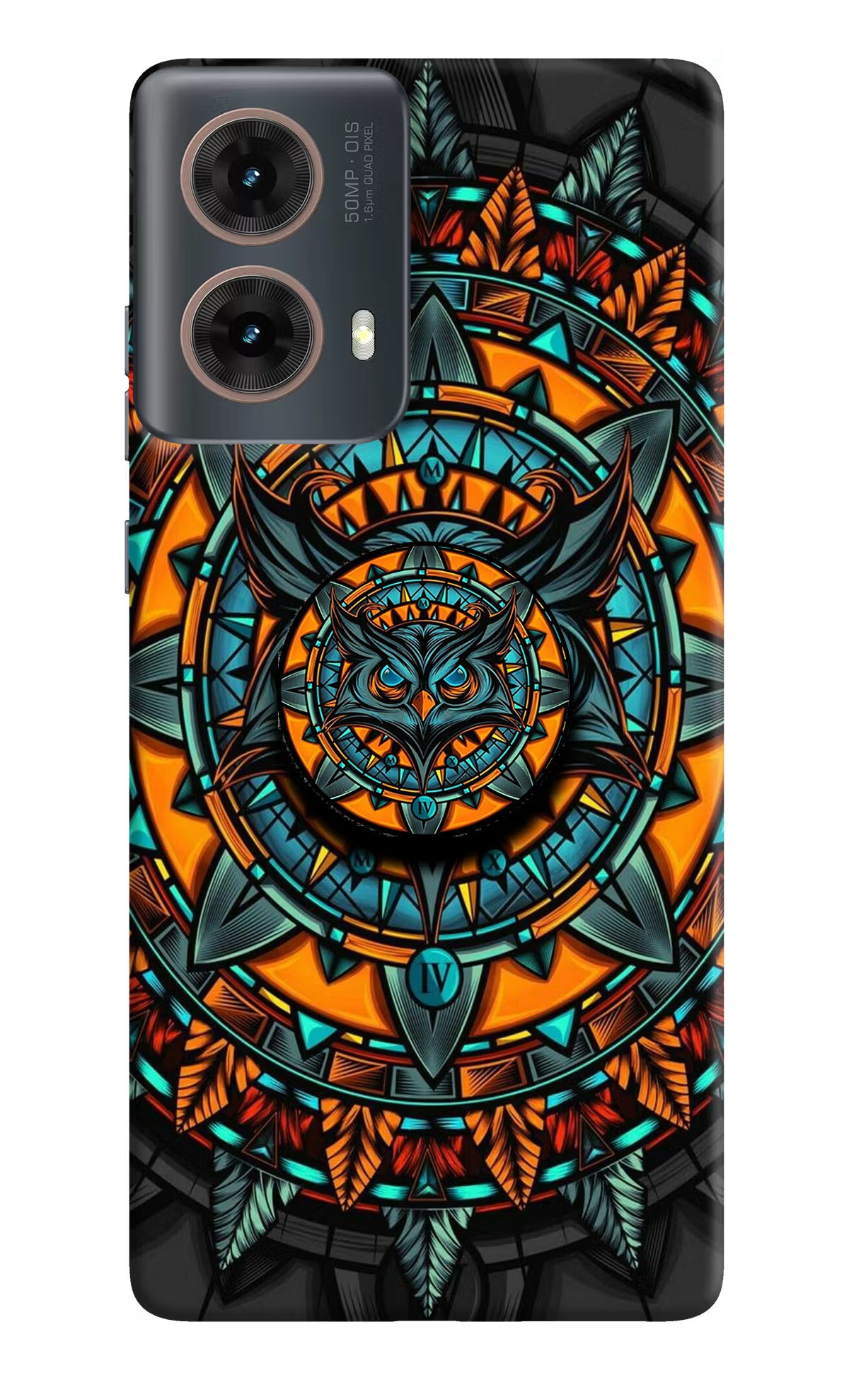 Angry Owl Motorola G85 Pop Case by Casekaro
