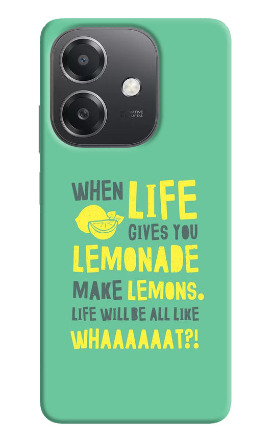 Quote OPPO A3x Hard Case Back Cover by Casekaro